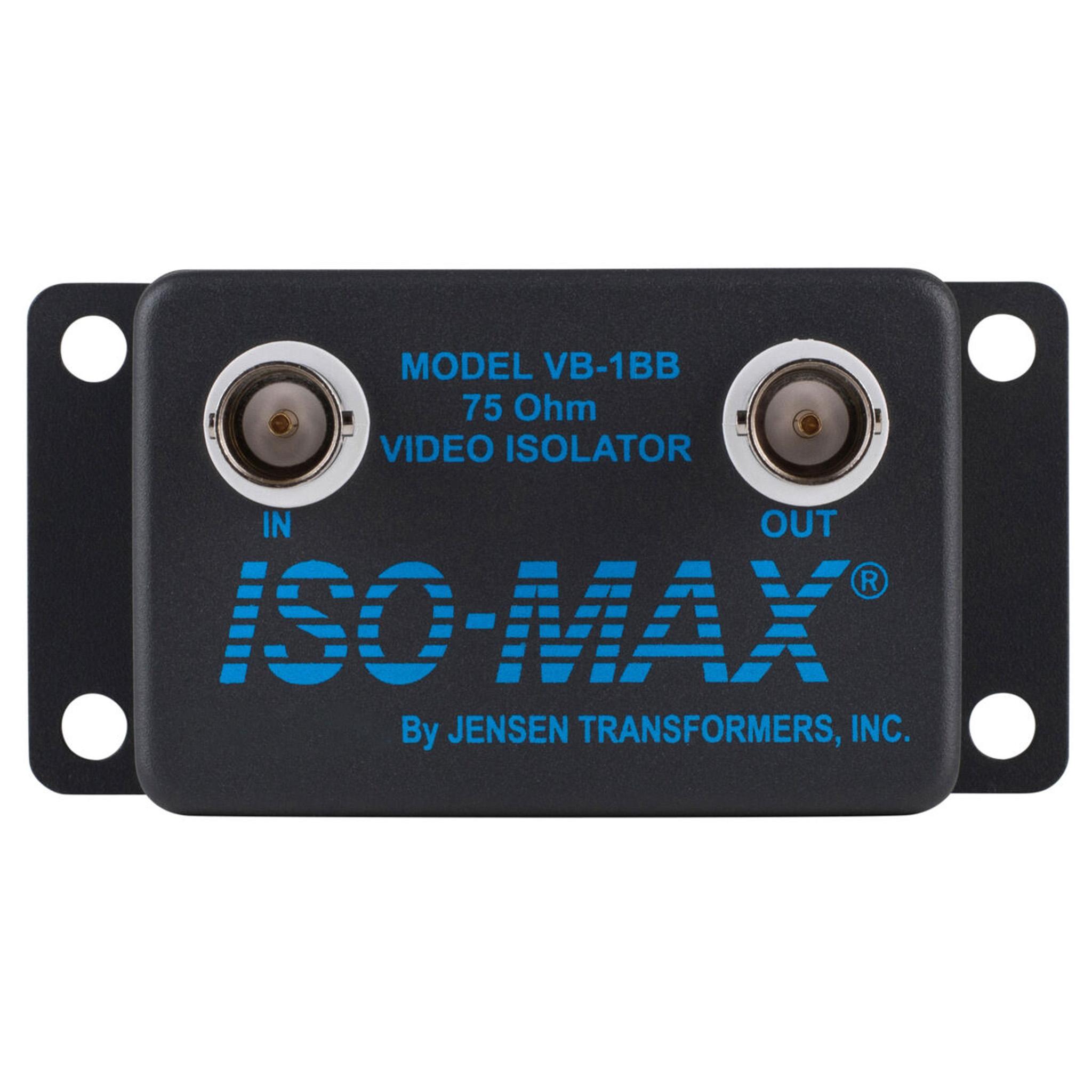 Jensen Iso-Max VB-1BB 75 Ohm BNC Composite Video Isolator